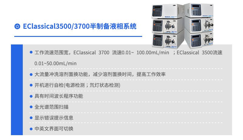 EClassical3500/3700半制備液相系統(tǒng)